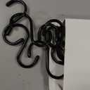3 Inch Vinyl Coated S Hook,S Hooks for Hanging Plants ,10 Pack Non Slip Heavy Duty S Hooks ,Small Rubber Coated Steel Metal Black Closet S Hook for Hanging Jeans Plants Jewelry Pot Pan Cups Towels