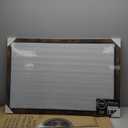 Loddie Doddie Magnetic Chalkboard & Magnet Board - 24 x 36in Rustic Wood Frame - Stain-Resistant Chalkboard Signs - Magnetic Photo & Note Display Board - Easy-Hang Wall Decor & Chalk Calendar