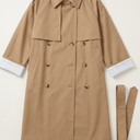 YNFS Trench Coat for Women Size M