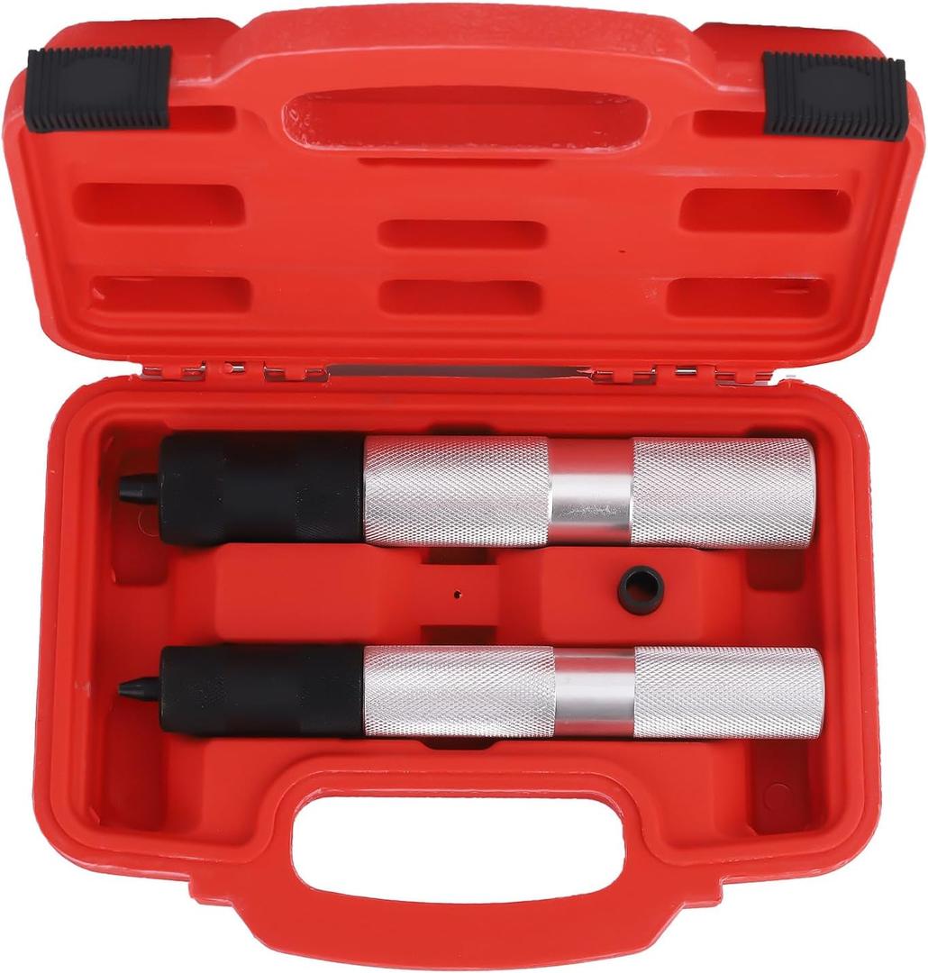 maXpeedingrods 36050 Valve Keeper Remover Installer Kit Valve Spring Compressor & Retainer Removal Tool, for Valve Stems 4.5 to 7.5 mm and 5/16" to 3/8", Red