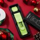 Nereides Compatible with Apple Watch Series 11 Band Series 10/9/8/7/6/5/4/SE/SE2, Nylon Sports Strap with Woven Design for 42mm/40mm/41mm/38mm (L, Fluorescent Green)