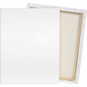 Pre Stretched Canvas 18x24 2 Pack Large Stretched Canvases for Painting Four fold Acrylic Titanium Priming Blank Canvas Boards for Painting