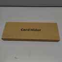 Cord Hider, 212.6in Cord Covers for 1-2 Wires on Wall, Paintable Wire Hider Wire Covers for Cords on Walls, Easy Set-up Cable Hider Cable Raceway to Hide Cords on Wall, W0.59 H0.4in, White