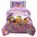 Paw Patrol Girl Kids Bedding Super Soft Comforter and Sheet Set, 4 Piece Twin Size, (Officially Licensed Product) by Franco