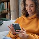 Laooteyy 2 Pcs Dazzling Gradient Colorful Anti-Spy Tempered Glass Screen Protector, Electroplated Anti-Blue Light,HD Anti-scratch Privacy Protection (iPhone 15 Pro)