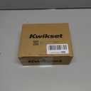 Kwikset Milan Entry Door Handle with Lock and Key, Secure Keyed Reversible Lever Exterior, Doorlock, For Front Entrance and Bedrooms, Satin Nickel, Pick Resistant Smartkey Rekey Security