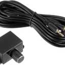 Universal Car Amplifier Level Controller Car Audio Control Knob Sub Amp Volume Control Cable with 3.5mm Wire for Car Motorcycle Speakers Home Theater