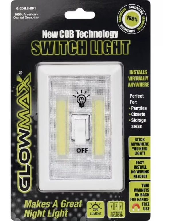 G-200LS-BP1 Light Switch, White 