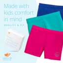 Lucky & Me | Ella Girls Dance Shorts for Gymnastics & Dancewear | Multicolor | 3-Pack (4-5T, Black)