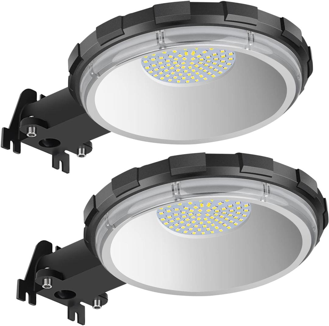 LED Barn Light, Dusk to Dawn Outdoor Lighting with 100W 10000LM 5000K Daylight, IP65 Waterproof Outdoor Security Lights for Garage Yard Street Warehouse Use