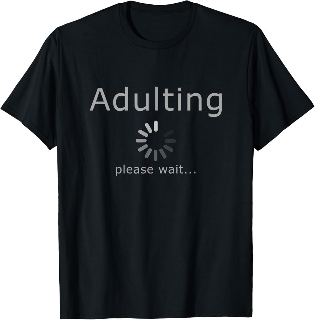 Funny Adult 18th Birthday Gift Idea Fun Present Girls Boys T-Shirt Small