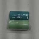 2 Rolls Warp Thread Warp Yarn Pure Cotton Yarn Tensile Resistant 8/4 Warp Thread for Knitting Tatting Carpet Tapestry(Sapphire Blue+Green)