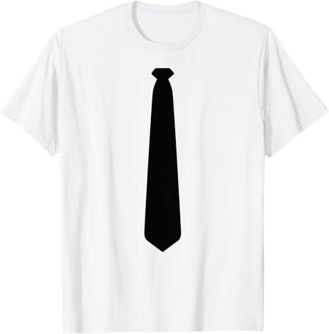 Tie Business Costume Halloween TShirt, Size S