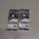 2 x BAZIC Essence Asst Color Gel-Pen with Cushion Grip (6 Per Pack) (1734-12P)