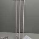 COMOMY 5.5" Gate Extension for 55.1" Extra Tall Cat Gate, White, Fits COMOMY 55.1" & 71" Models