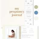 Lamare Pregnancy Journal for First Time Moms  Pregnancy Planner, Sonogram Photo Album & Pregnancy Scrapbook for Expecting Moms  First Time Mom Gift, Pregnancy Must-Have (White)