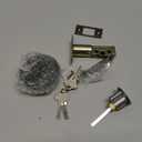 BESTTEN Single Cylinder Deadbolt, Dead Bolt for Front Door and Garage Door, Keyed One Side, Thumb Turn Inside, Matte Black Finish