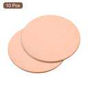 uxcell Pure Copper Sheet, 10pcs 2" x 0.02" 24 Gauge T2 Copper Metal Round Plate for Crafts, Electrical Repairs