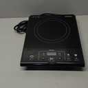 Mueller RapidTherm Portable Induction Cooktop, 1800W Hot Plate Electric Stove Top Burner. 8 Temp Levels, Auto-Off & Pot Detection, LED Display, Child Lock, 4 Programs, Burners for Cooking