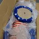 34.3" Tall Cat Scratching Post Clearance,Heavy Duty Sisal Scratch Post for Indoor Large Cats,Cute Cat Tree Tower with Interactive Hanging Ball