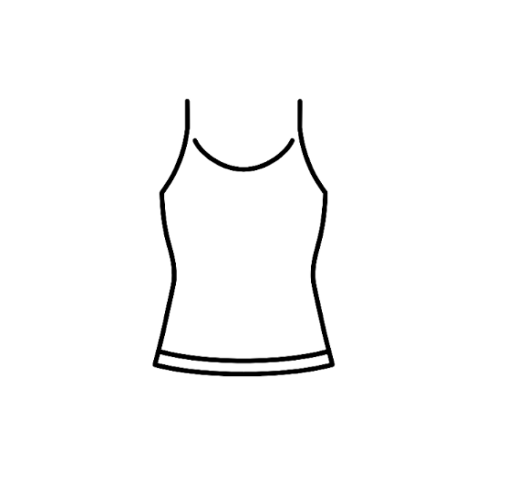 Women's Black Bikini Top – Size S