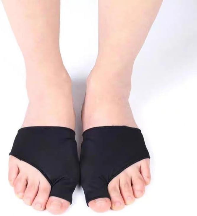2 Pcs Bunion Corrector for Women & Men Big Toe Straightener-Bunions Correction Splint-Bunion Pads for Bunion Relief-Hallux Valgus Pain Relief,Comfortable & Breathable for Day/Night Support (Dark Black)