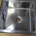 DuraSteel 24x24x13 Commercial Floor Mop Sink - NSF Certified 304 Stainless Steel Utility Room Service Basin with Leak Proof Flat Drain - Large Tub for Dog Washing, Filling Water Bucket, Cleanup