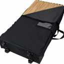 IncStores Foam Flooring Tiles Carrying Case | Easy Transportation of High-Density Interlocking Foam Tiles, Specifically designed to fit 24”x24” interlocking foam floor tiles, this heavy duty nylon constructed bag measures 26”x26”x17” to accommodate 25, 5/8” thick tiles,