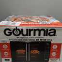 Gourmia French Door Air Fryer 25 Qt Large Capacity Convection Oven, Fryforce 360, Digital Display with 17 Cooking Presets, Bake, Toast, Roast, Dehydrate, Fits 12 Pizza