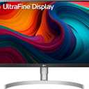 LG 27UN850-W Ultrafine Computer Monitor 27-Inch UHD 4K UHD 2160p IPS with VESA DisplayHDR 400 AMD FreeSync and USB-C - White/Silver