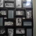 Jerry & Maggie 46 collage frame 24 pictures, picture frames collage wall decor, 24 slot picture frame Wall Hanging For 64 Photo, Black