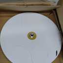 Tree Floor Lamp for Living Room, Industrial 3-Light Standing Lamp with 3 LED Bulbs, Adjustable Rotation Heads, Standing Tall Pole Lamp Farmhouse Rustic Reading Lamps for Bedroom Office (White Gold)