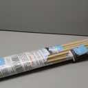 1/2 x 48 Inch 50 PCS Dowel Rods Wood Sticks Wooden Dowel Rods - Unfinished Bamboo Sticks - for Crafts and DIYers