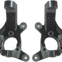 3" Lift Spindles Suspension Front Kit for GMC Yukon XL C1500 Sierra 1500 Classic for Cadillac Escalade Pickup 2WD for 1999-2007 Chevrolet Silverado 1500 Tahoe Suburban 1500