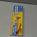 Toy Rocket Launcher for Kids: Best Outdoor Toys Slingshot Rockets Launchers Air Foam Rockets Games for Boys & Girls All Ages. Party Favor Easter Basket Stuffers & Great Gifts for Ages 8 9 10 11 12 + (Blue)