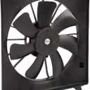SCITOO 611460 A/C Condenser Engine Cooling Fan Assembly Replacement Fit for 2013-2017 for Honda for Accord