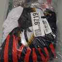 Girls Pirate Costume Buccaneer Princess Dress Up for Kids with Accessories Halloween Cosplay Party Outfit (9-10 Years, Red)