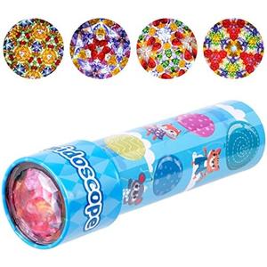 LUCKJOY Classic Tin Kaleidoscope, Kids Educational Kaleidoscope Toy with Metal Body, Birthday Gift for Boys and Girls (Cartoon Style) LUCKJOY Classic Tin Kaleidoscope, Kids Educational Kaleidoscope Toy with Metal Body, Birthday Gift for Boys and Girls (Cartoon Style)
