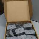 32 Pcs Rectangle Chair Leg Protectors for Hardwood Floors - Silicone Felt Furniture Pads, Scratch/Noise Reducing Covers, X-Large(Fit Perimeter 6" to 8")