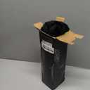 20x20 Throw Pillow Covers Set of 2, Decorative Faux Fur Covers for Bed, Couch Soft Fluffy Pillow Cover with Velvet Back for Living Room, Neutral Home Dcor Accent for Sofa - Black