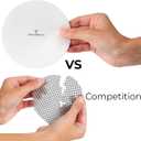 Human Intentions Jar Opener (3PK) - Rubber Jar Gripper for Weak Hands - Bottle Opener for Arthritic Hands - Jar/Lid Opener Gripper Pad - Non Tear - Coaster - Trivet