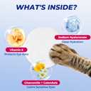 Wellix Dog & Cat Eye Wipes for Discharge and Crust - Pet Eye Wipes Tear Stain Remover for Dogs and Cats - Dog and Cat Grooming Wipes for Eyes and Wrinkle - 110 Counts