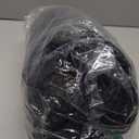 INVENHO Small Dog Bed Rectangle Washable Orthopedic Soft Calming Sleeping Durable Pet Cuddler with Anti-Slip Bottom (S(20"x 19"x 6"), Black)