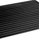 3.5" Rise Threshold Ramps Doorway, Wheelchair Ramp with Non-silp Surface, 4400 LBS Capacity, Solid and Portable, for Steps, Driveway and Curb Black