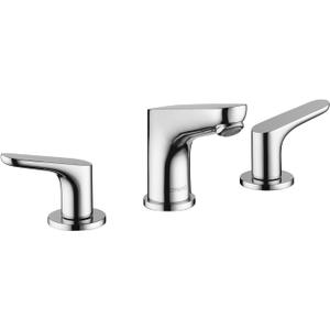 hansgrohe Focus Modern -Handle -Hole 5-inch Tall Bathroom Sink Faucet in Chrome, 04809000