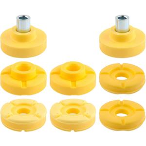 GoaMotors 8PCS Front Rear Lower Upper Shock Strut Mount Support Bushing Fit for BMW X5 E70 X6 E71, Replace 31336776389, 33526778399