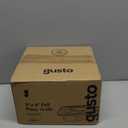 GUSTO [25 Sets 8-Inch Square Foil Pans with Lids - Disposable Food Containers, Aluminum Foil Pans For Baking, Cooking, Storing and Preparing Food (Formerly Comfy Package)