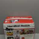 Hamilton Beach Power Elite Blender for Smoothies with 3-Cup Vegetable Chopper, Mini Food Processor, 40oz Glass Jar, 12 Functions for Puree, Ice Crush, Black and Stainless Steel (58149)