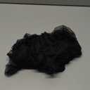 GORGECRAFT 11 Yards Black Double-Layer Pleated Chiffon Lace Trim 5cm Wide 2-Layer Gathered Ruffle Trim Edging Tulle Trimmings Fabric Ribbon for Home DIY Sewing Crafts Costume Pillowcase Embellishments