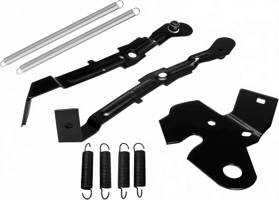 BGD 42 Inch Mower Deck Bracket Kit for Craftsman Husqvarna, Fixes Deck Sag | Full Arm and Roller Cam Kit, Replaces 532151785 + 5 More, Fits LT1000 LT2000 AYP, Reinforced Steel, Smooth Deck Lift
